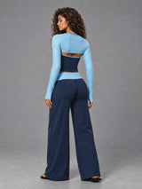 Luxe Halter 3 Piece Set – women's 3 piece halter yoga set