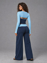 Luxe Halter 3 Piece Set – women's 3 piece halter yoga set