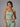 Soraya-Sculpt Tube Top in Green – women's ruched asymmetric tube top