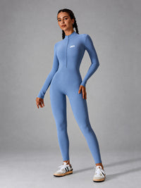 Nora-Zip Fit Suit – women's zip yoga jumpsuit