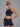 Talia-Sport Top in Blue – women's wrap front yoga vest