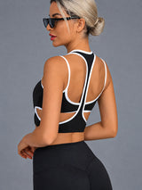 Talia-Sport Top – women's wrap front yoga vest