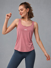 Mona-Stretch Yoga Top – women's mesh panel sports top