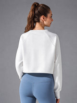 Zara-Flow Training Shirt – women's long sleeve drawstring sports shirt