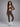 3-Piece Active Set in Brown – women's 3 piece zip jacket & leggings set