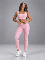 Maya-Active Set – women's vest & leggings set