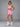 Nina-Heart Mesh Set in Pink – women's one shoulder bra & shorts set