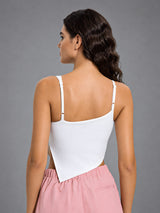 Lina-Asym Fit Top – women's thin strap workout vest