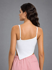 Lina-Asym Fit Top – women's thin strap workout vest