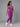 Elise-Sculpt Jumpsuit in Purple – women's backless scrunch jumpsuit