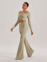 Vera-Layer Flare Pants