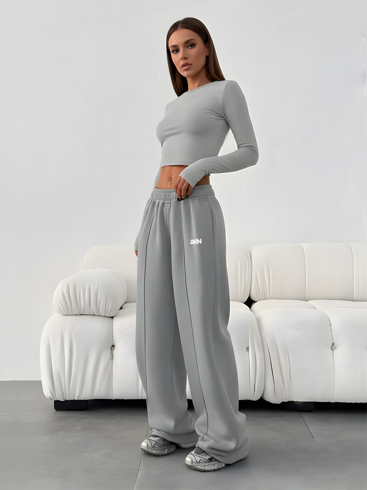 Leya-Cosy Wide Pants