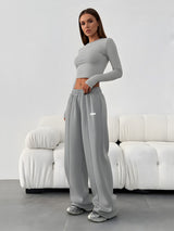 Leya-Cosy Wide Pants