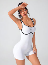 Alina-Ribbed Contour Suit