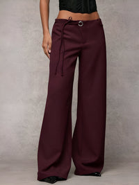 Nina-Tie Waist Pants