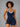 Sculpt Halter Romper in Blue – women's halter yoga romper