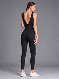 Evy-Cutout Jumpsuit – women's cutout seamless jumpsuit
