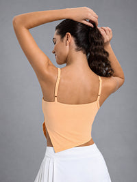 Lina-Asym Fit Top – women's thin strap workout vest