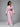 Luxe Zip Tracksuit Set in Pink – women's zip up tracksuit set