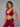 Luxe Layered Sports Bra in Red – women's color block sports bra