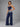 Luxe Stripe Yoga Set in Blue – women's striped yoga set