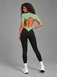Luxe Zip Sculpt Jumpsuit