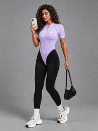 Luxe Zip Sculpt Jumpsuit