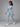 Nora-Zip Sculpt Suit in Sea Blue – women's long sleeve zip yoga bodysuit