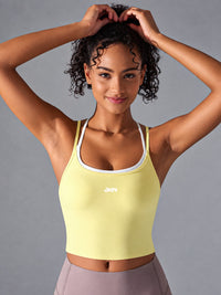 Rina-Layer Flex Top – women's backless push up sports bra