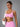 Lena-One Strap Bra in Pink – women's one strap sports bra