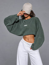 Ivy-Loose Crop Top