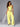 Luxe Halter Lounge Set in Yellow – women's brushed halter yoga set