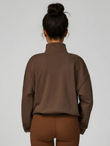 Tess-Quarter Zip Top