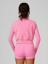 Aria-Fleece Zip Vest