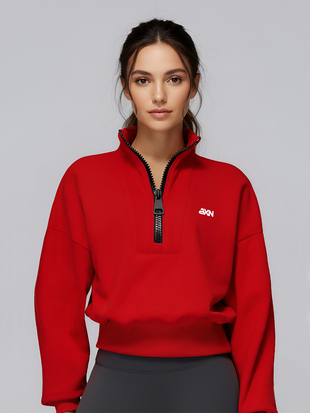 Lina-Half Zip Hoodie