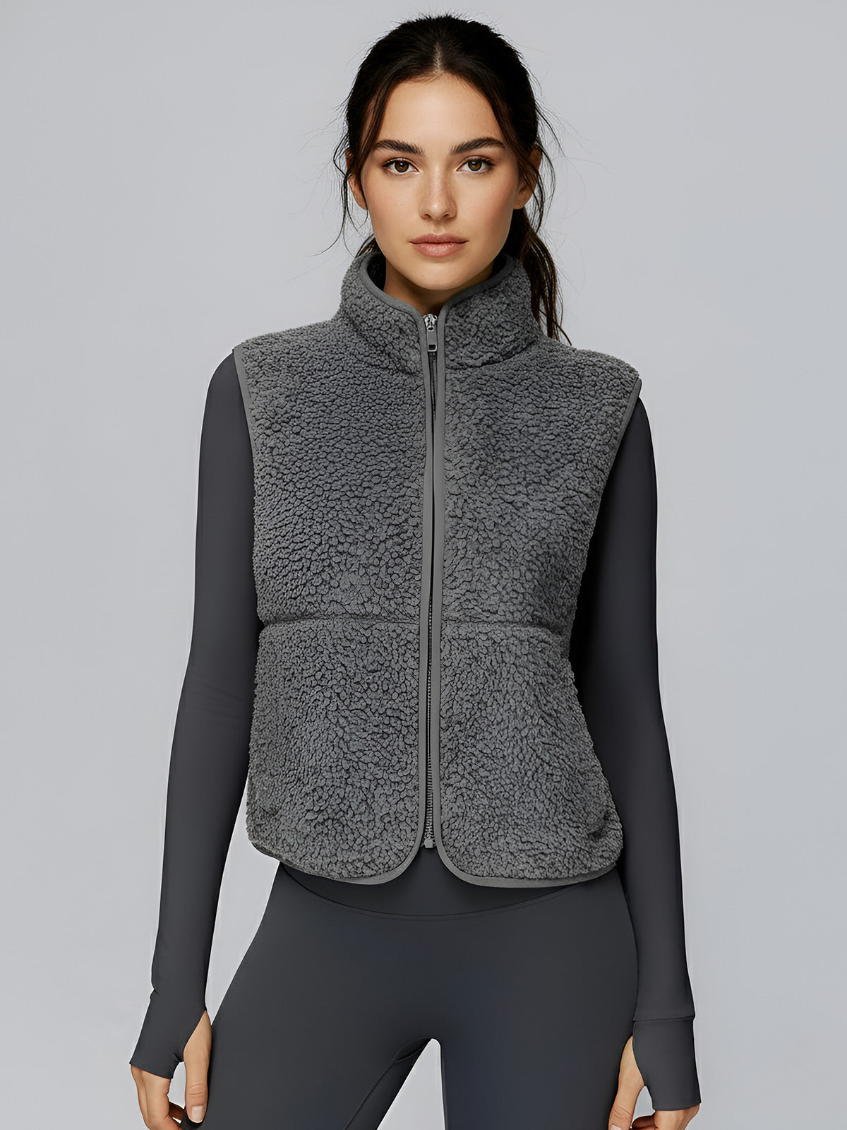 Mara-Fleece Zip Vest