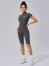 Mira-Zip Fit Jumpsuit