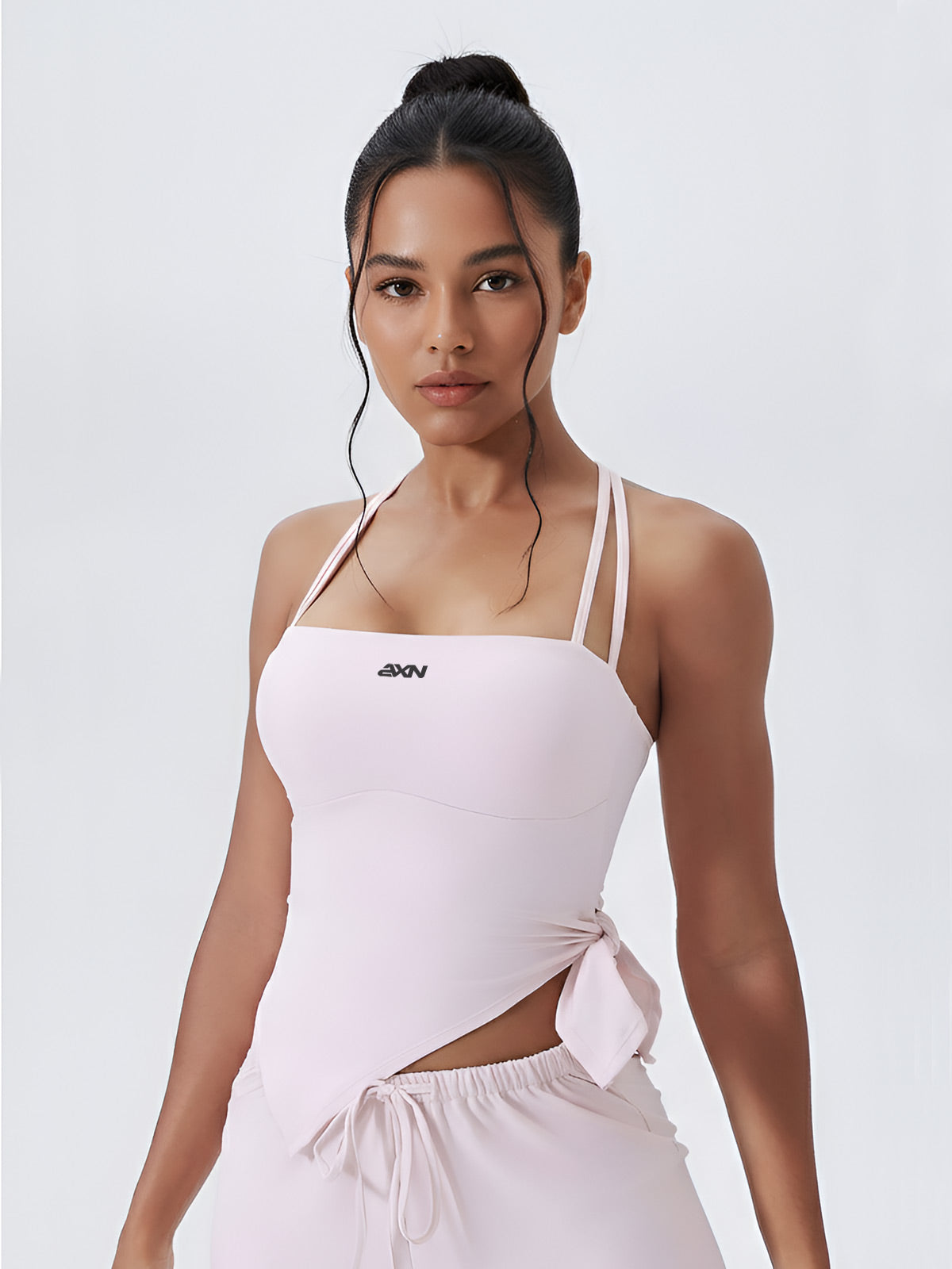 Alia-Strappy Fit Top