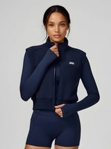 Aria-Fleece Zip Vest