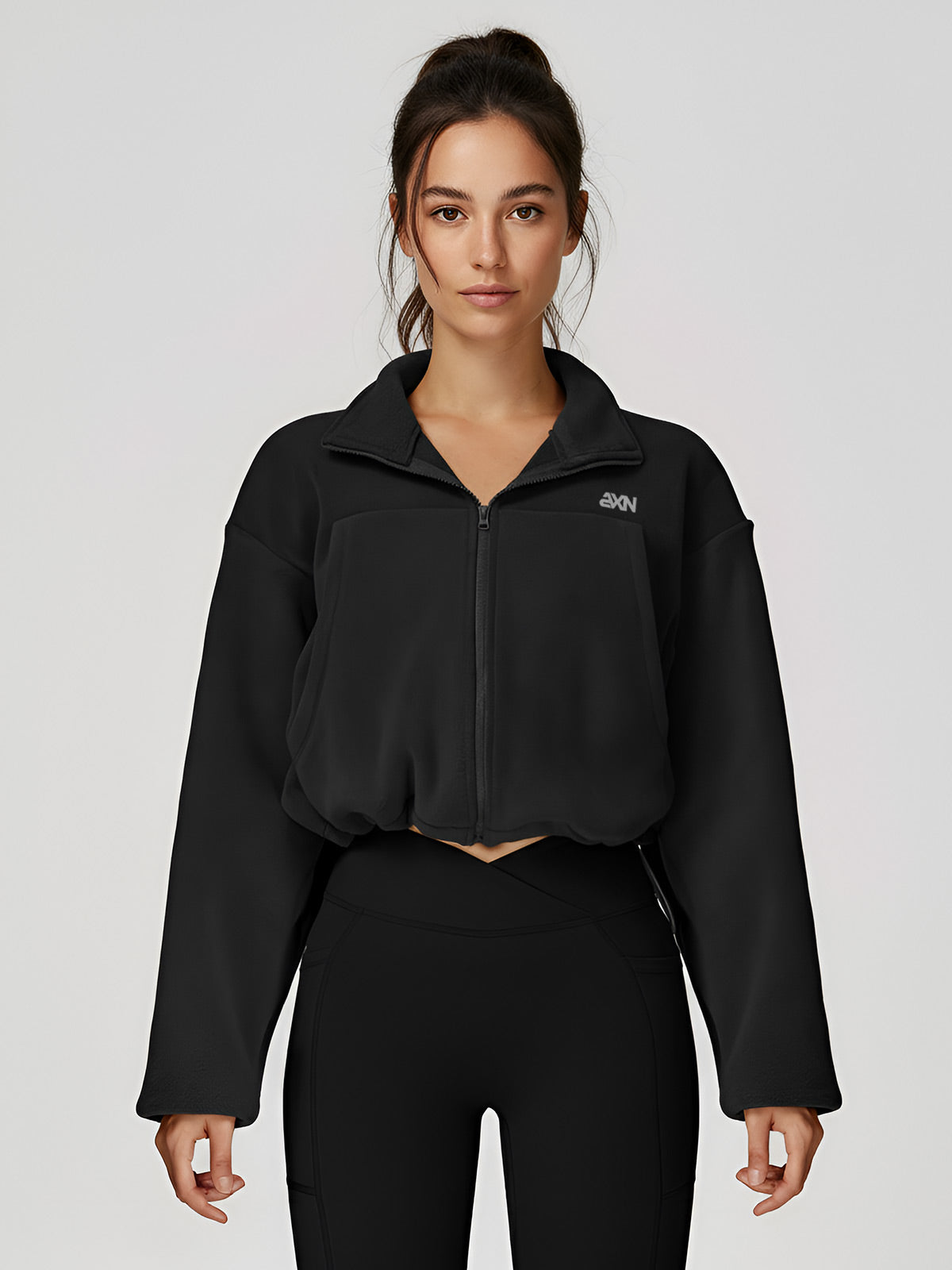 Rhea-Fleece Zip Jacket