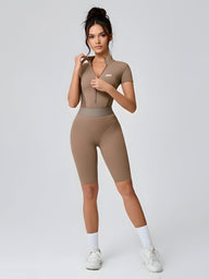 Mira-Zip Fit Jumpsuit