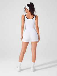 Alina-Ribbed Contour Suit