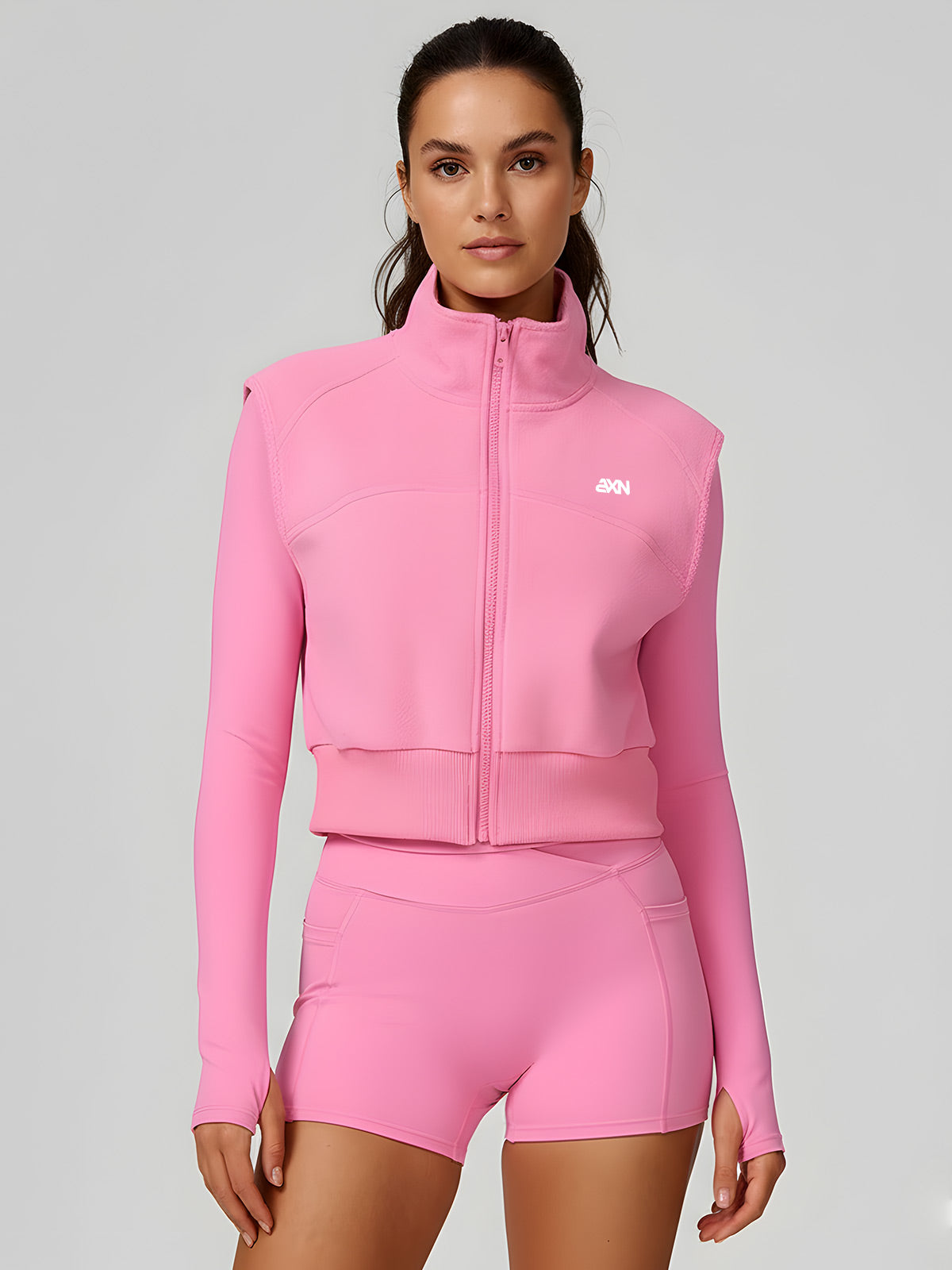 Aria-Fleece Zip Vest