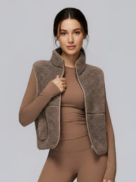 Mara-Fleece Zip Vest