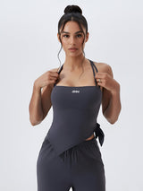 Alia-Strappy Fit Top