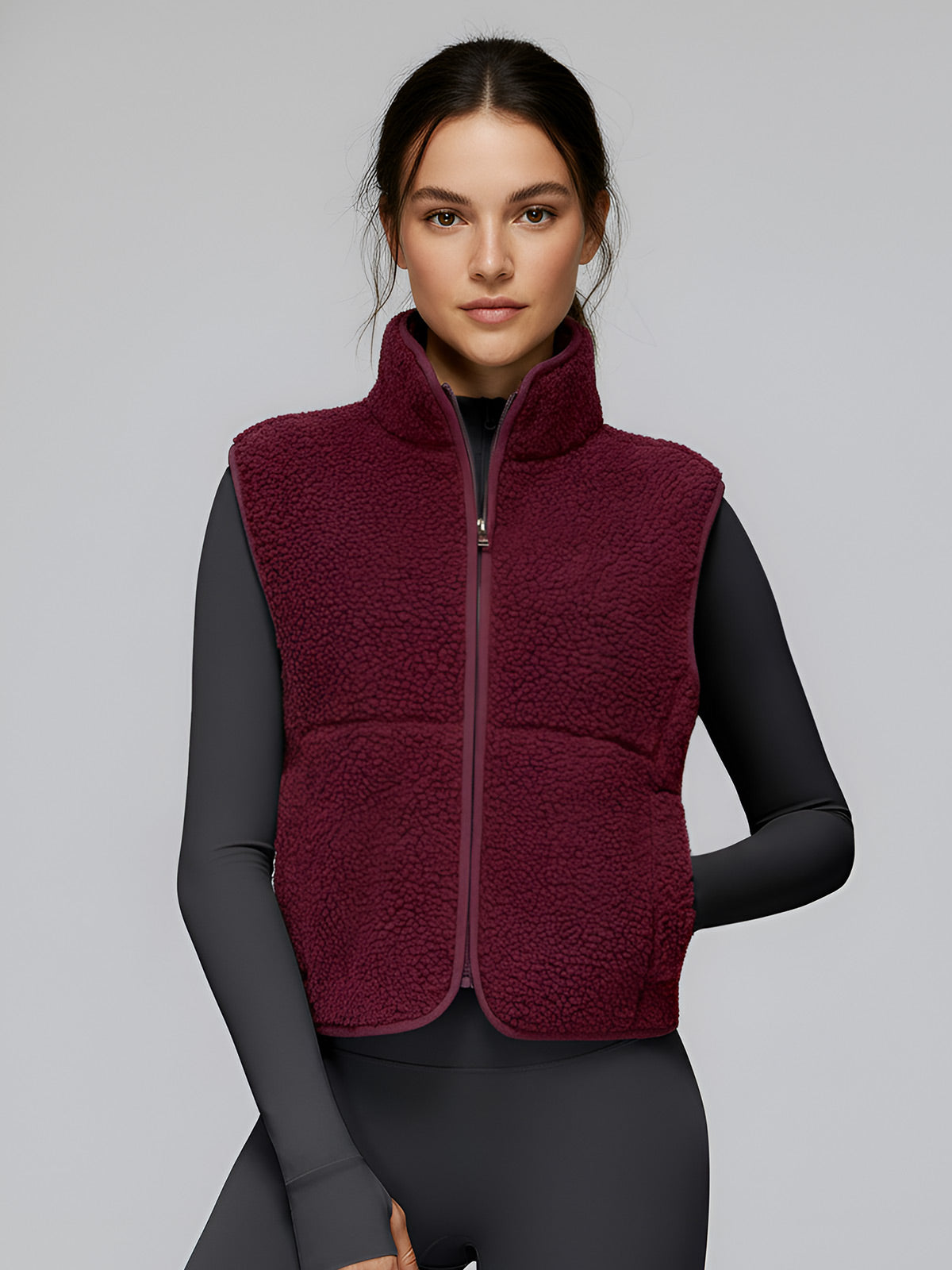 Mara-Fleece Zip Vest