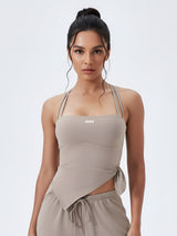 Alia-Strappy Fit Top