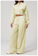 Luxe Zip Tracksuit Set – women's zip up tracksuit set
