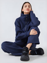 Talia-Fleece Zip Pullover