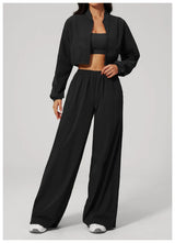 Luxe Zip Tracksuit Set – women's zip up tracksuit set